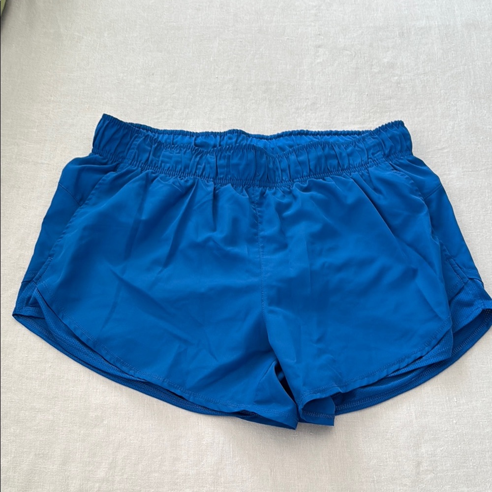 Blue Women's Athletic Shorts